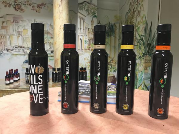 Extraolio präsentiert aromatisierte Olivenöle der Marke Lisjak (Koper)